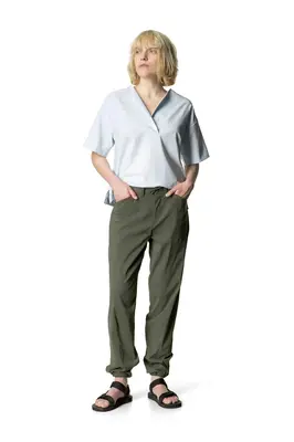 W's Wadi Pants | Color: baremark green | Size: XXS