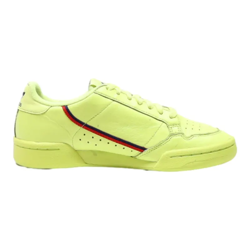 ADIDAS Sneaker Trainers Green Leather Girls UK 4.5