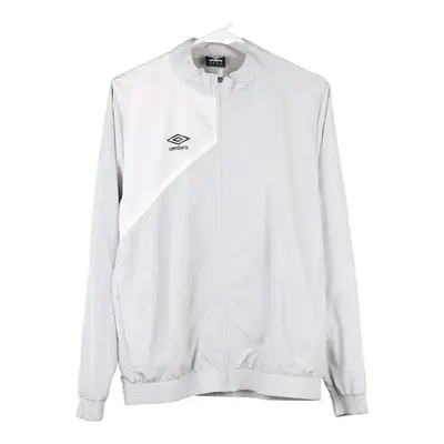 Age 14-16 Umbro Jacket - XL Grey Polyester