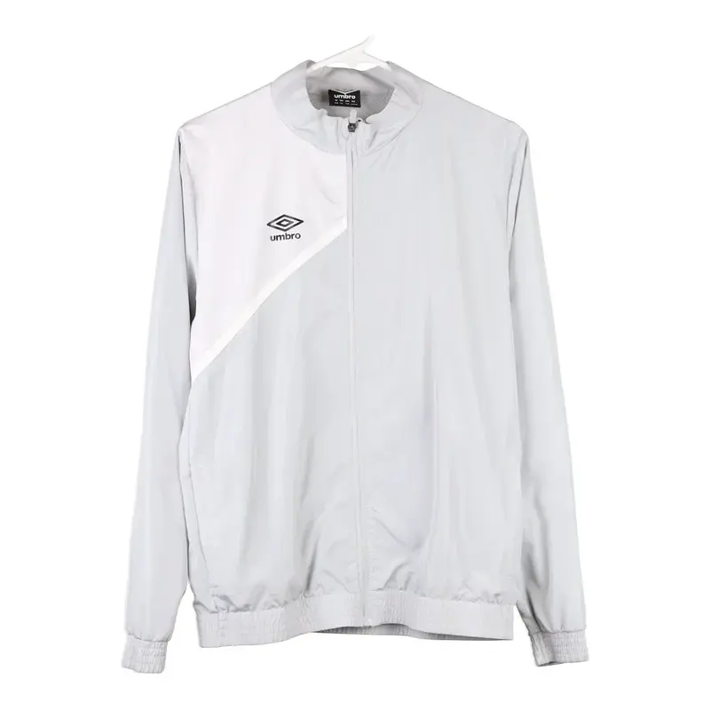 Age 14-16 Umbro Jacket - XL Grey Polyester