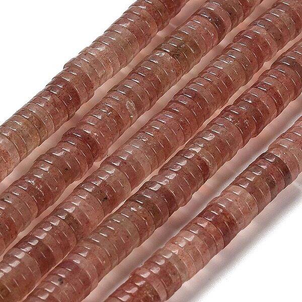 Natural Strawberry Quartz Beads Strands