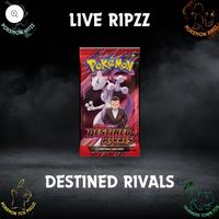 Pokemon Scarlet & Violet Destined Rivals - Choose Your Additional Game Cards by LIVE RIPZZ