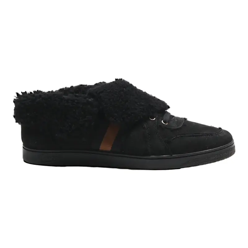 GUCCI Sneaker Trainers Black Suede Mens UK 7.5