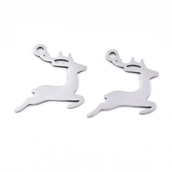Non-Tarnish Christmas 201 Stainless Steel Pendants
