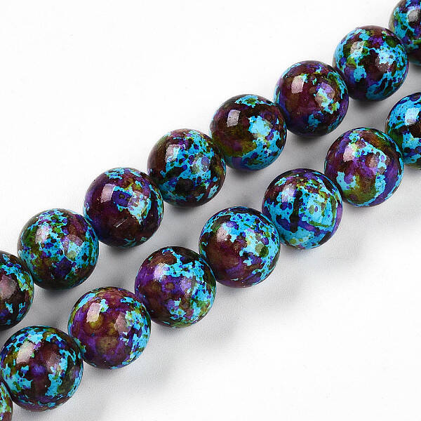 Synthetic Turquoise Beads Strands