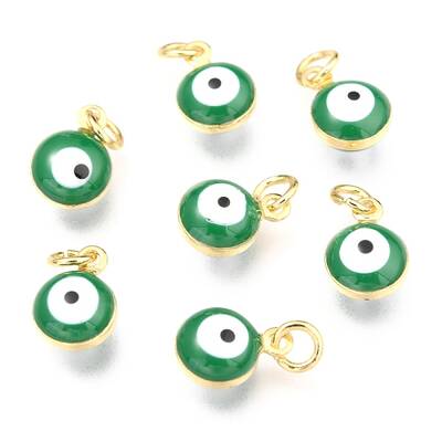 Brass Enamel Charms