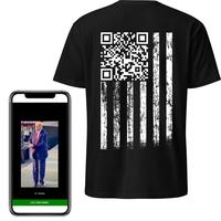 YMCA Troll 45 - 47 Flag QR Shirt  Regular Fit Casual Comfy Round Neck Half Sleeve T-Shirt for Summer, Menswear for Daily Wear