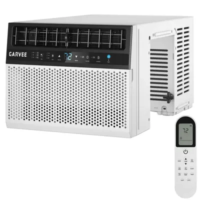 Garvee 8000 BTU U-Shaped Window Air Conditioner with Ultra Quiet Operation & Energy Efficient Cooling, 3-in-1 Modes, Easy Ins...
