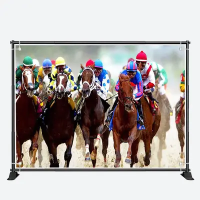 Horse Racing Live Kentucky Derby Party Backdrop - Aperturee