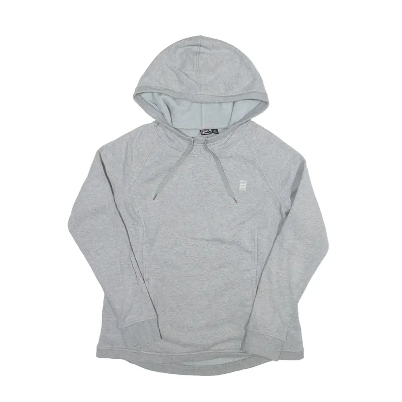 FILA Sport Hoodie Grey Pullover Womens M