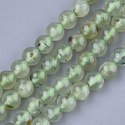 Natural Prehnite Beads Strands