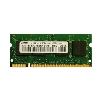 M470T6554BG0-CCC Samsung 512MB DDR2-400MHz SODIMM 2Rx16 CL3 Memory