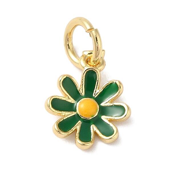Brass Enamel Charms