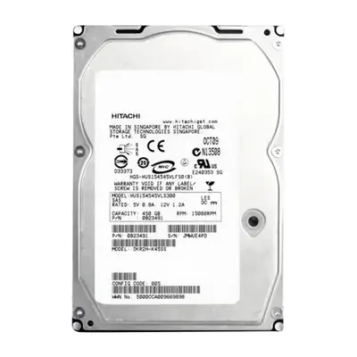 0B23491 Hitachi 450GB 3Gb/s SAS 15000 3.5-inch 16MB Hard Drive