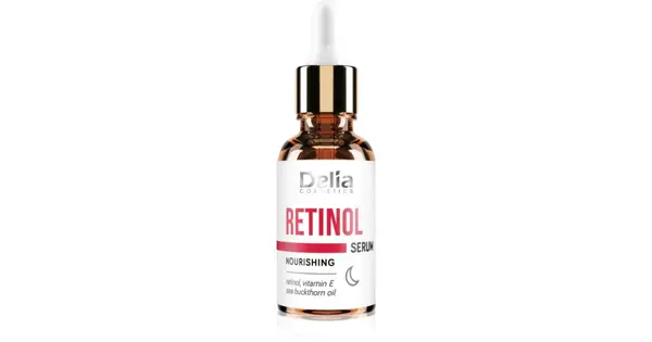Delia Cosmetics Authentic Beauty Anti-wrinkle night nourishing serum with retinol 30 ml