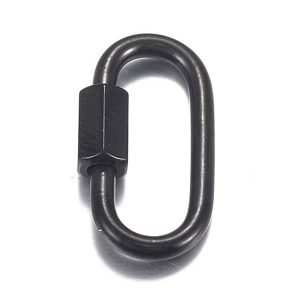304 Stainless Steel Screw Carabiner Lock Charms
