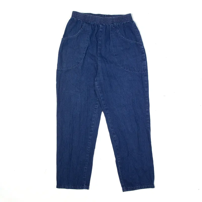 CLASSIC ELEMENTS Jeans Blue Denim Relaxed Mom Womens W26 L26