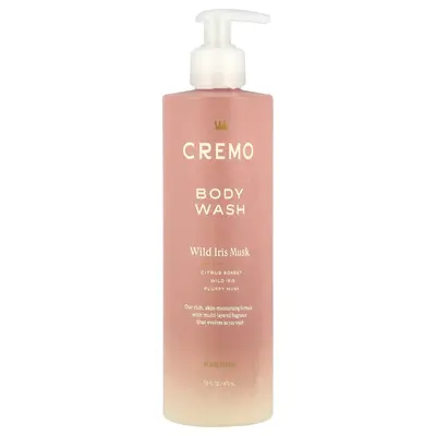 Cremo Body Wash, Wild Iris Musk, 16 fl oz (473 ml)