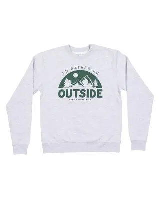 Be Outside Unisex Pullover | Heather Gray | Size: XXL
