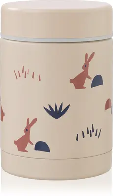FRESK Food Jar thermos to eat Rabbit Sandshell 300 ml