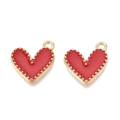 Rack Plating Alloy Enamel Charms
