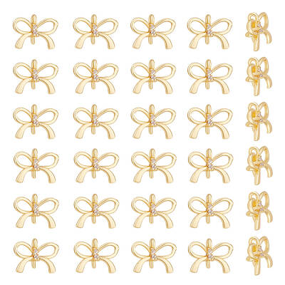 30Pcs Brass Charms Cup Peg Bails