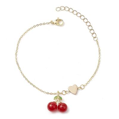 Non-magnetic Synthetic Hematite Brass Cable Chain Link Bracelets