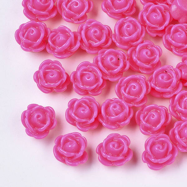 Opaque Resin Beads
