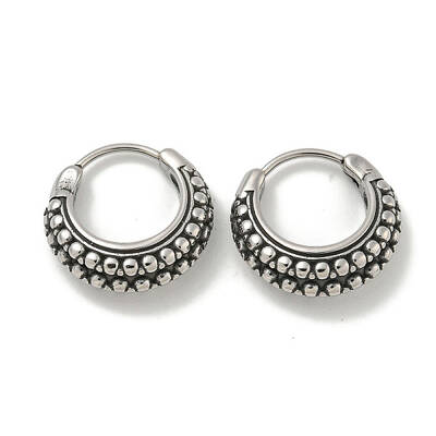 316 Surgical Stainless Steel Hoop Earrings for Women and Men