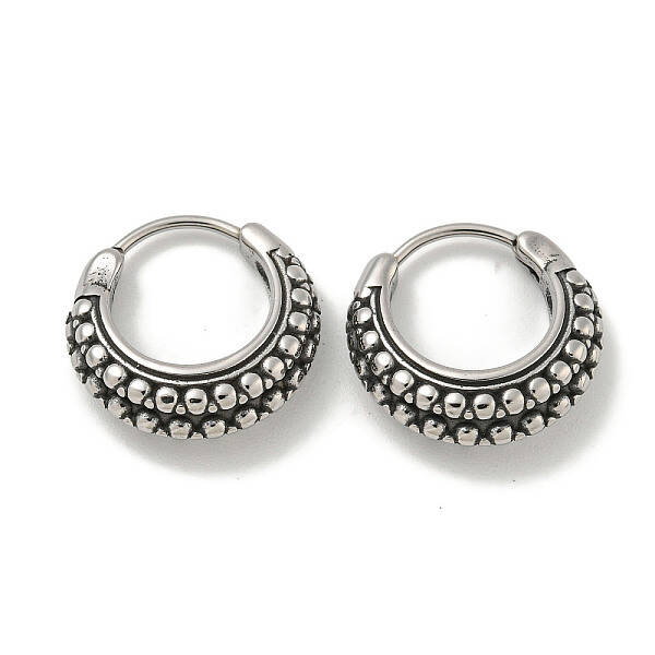 316 Surgical Stainless Steel Hoop Earrings for Women and Men