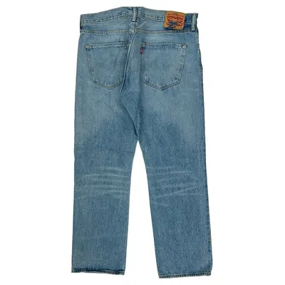 501 Levis Jeans - 34W 29L Blue Cotton