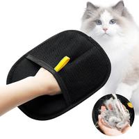 Pet hair remover Electrostatic gloves sticky hair remover Cat hair dog hair glover Grooming Removal CleaningReusable Pet Hair...