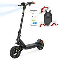 【Fathersdaygifts】isinwheel High-End School Electric Scooters, 10' Off Road Tires, 28MPH/21MPH Max Speed,1000W/750W Motor,...