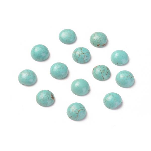 Natural Howlite Cabochons