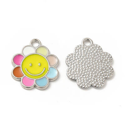 Alloy Enamel Pendants