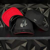 Guatemala SnapBack hat-black/red