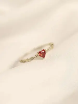 Women's Summer Casual Artificial Zircon Decor Alloy Ring, Elegant All-match Jewelry for Girls Gift, Female Classic Fashion Ac...