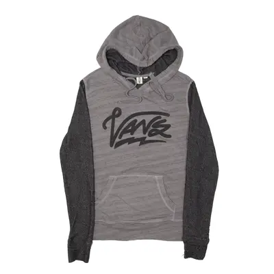 VANS Hoodie Grey Pullover Mens S