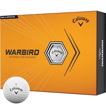 3 Custom Callaway Warbird Golf Ball - 2-Piece Design