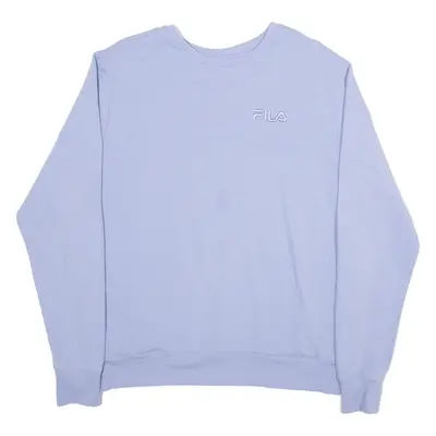 FILA Womens Sweatshirt Purple M
