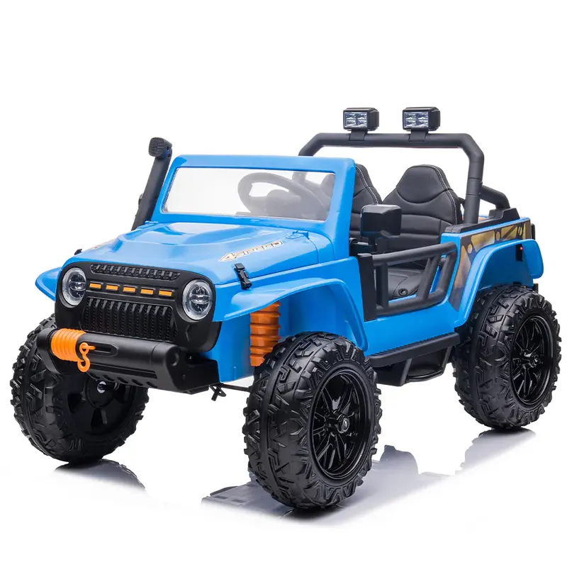 Garvee Ride - P Series: 24V 2 Seater Ride On Truck Car For Kid age 3 - 8 years, w/Remote Control, 4-Wheeler Suspension, 4x55W...