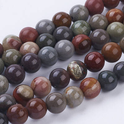 Natural Ocean Jasper Beads Strands