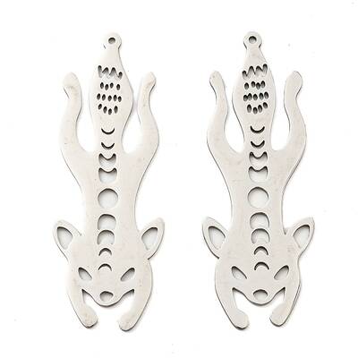 Non-Tarnish 201 Stainless Steel Big Pendants