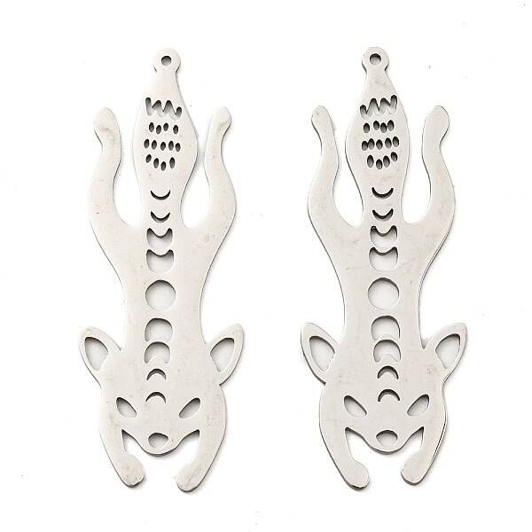Non-Tarnish 201 Stainless Steel Big Pendants