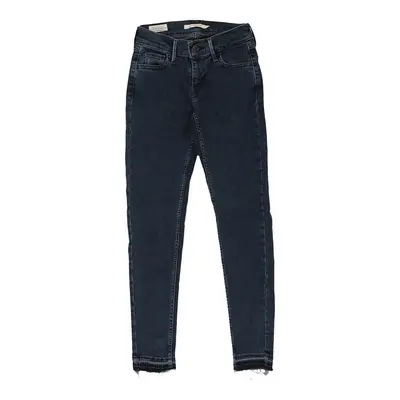 Age 11 710 Levis Skinny Jeans - 22W 25L Dark Wash Cotton