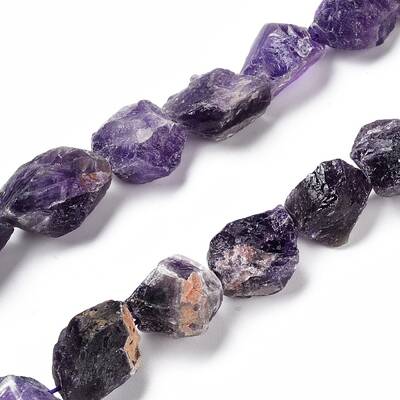 Natural Amethyst Beads Strands