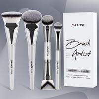 Professional Makeup Brush Set, 4pcs Double-ended Makeup Brush with Soft Bristles, Makeup Tools for Women & Girls, Makeup Brus...