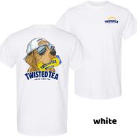 Men’s Twisted Tea Hunting Dog Tshirt – 2-Sided Graphic Beer Tee, Crewneck Shortsleeve, Casual  Streetwear, Menswear Top, ...