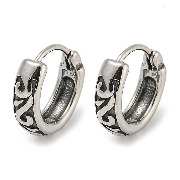 316 Surgical Stainless Steel Hoop Earrings