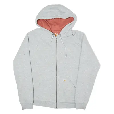 CARHARTT Womens Jacket Grey Hooded M